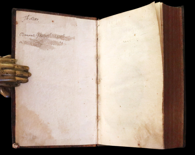 1685 Rare Latin French Book Bible - The Book of Numbers & The Book of Deuteronomy by Le Maistre de Sacy.