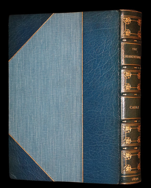1899 Scarce Limited Edition bound by Bayntun - The Grandissimes, A Story of Creole Life in New Orleans by George W. Cable. #105/204.