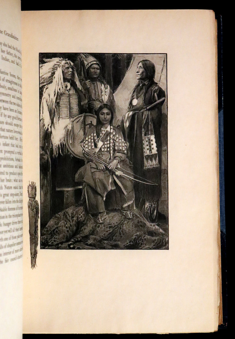 1899 Scarce Limited Edition bound by Bayntun - The Grandissimes, A Story of Creole Life in New Orleans by George W. Cable. #105/204.