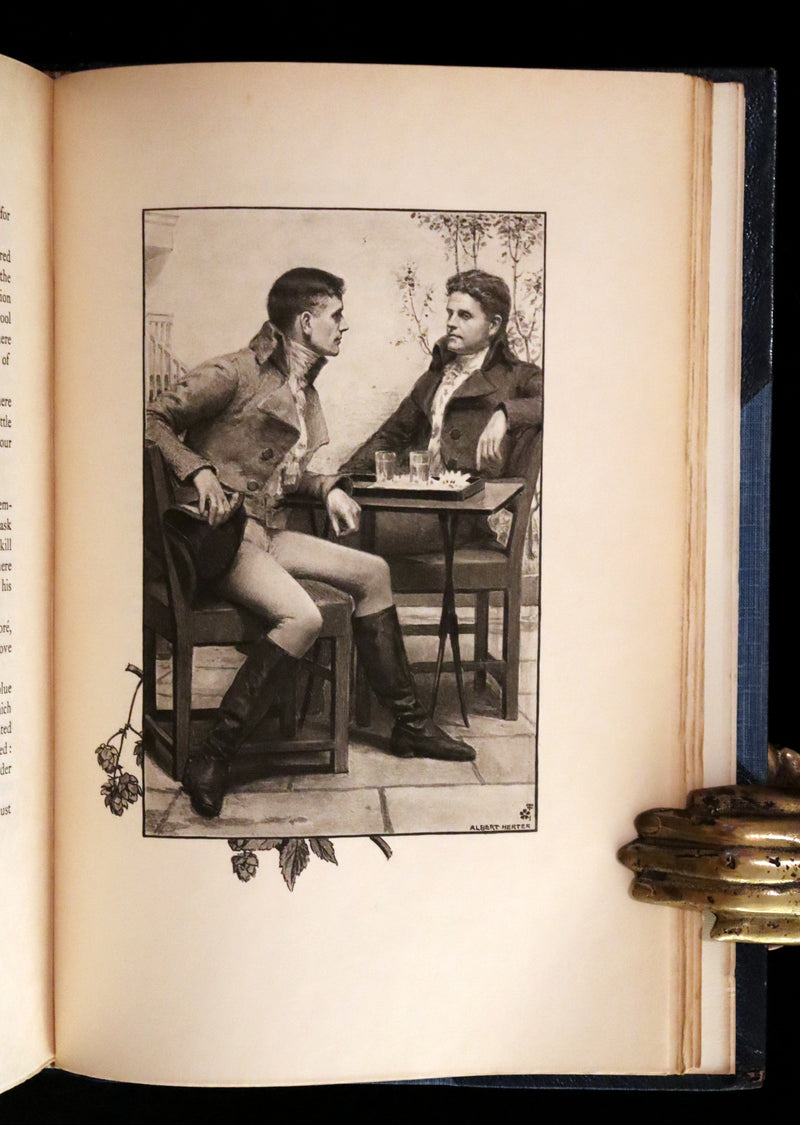 1899 Scarce Limited Edition bound by Bayntun - The Grandissimes, A Story of Creole Life in New Orleans by George W. Cable. #105/204.