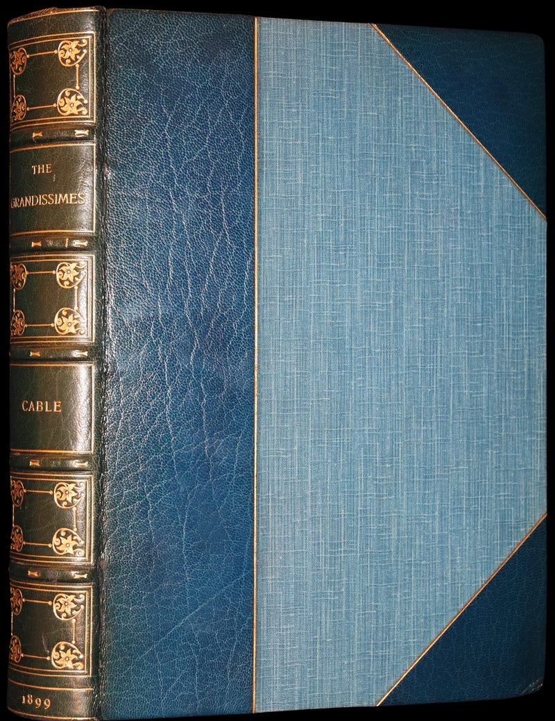 1899 Scarce Limited Edition bound by Bayntun - The Grandissimes, A Story of Creole Life in New Orleans by George W. Cable. #105/204.