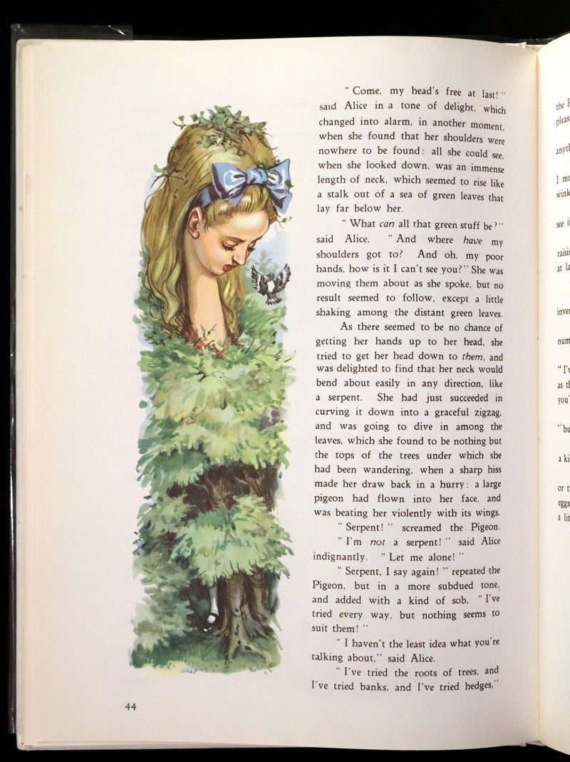 1958 Rare First UK Edition Illustrated by Libico Maraja - Alice's Adventures in Wonderland.