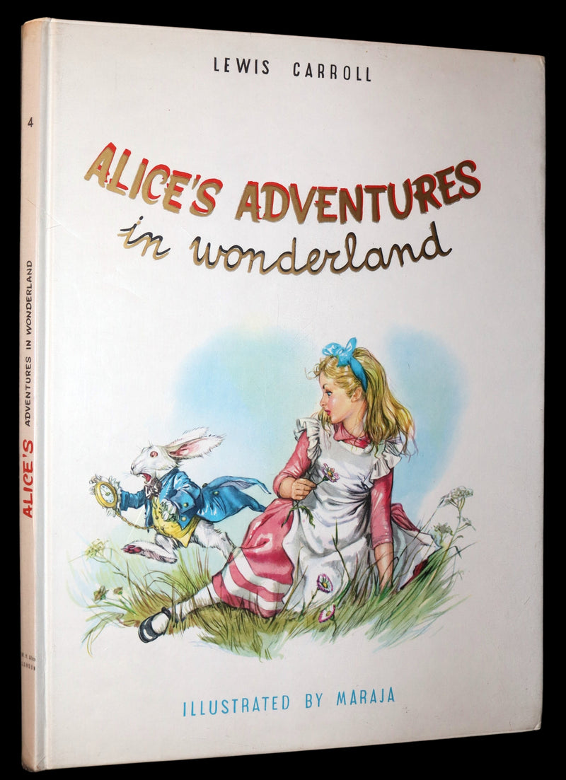 1958 Rare First UK Edition Illustrated by Libico Maraja - Alice's Adventures in Wonderland.
