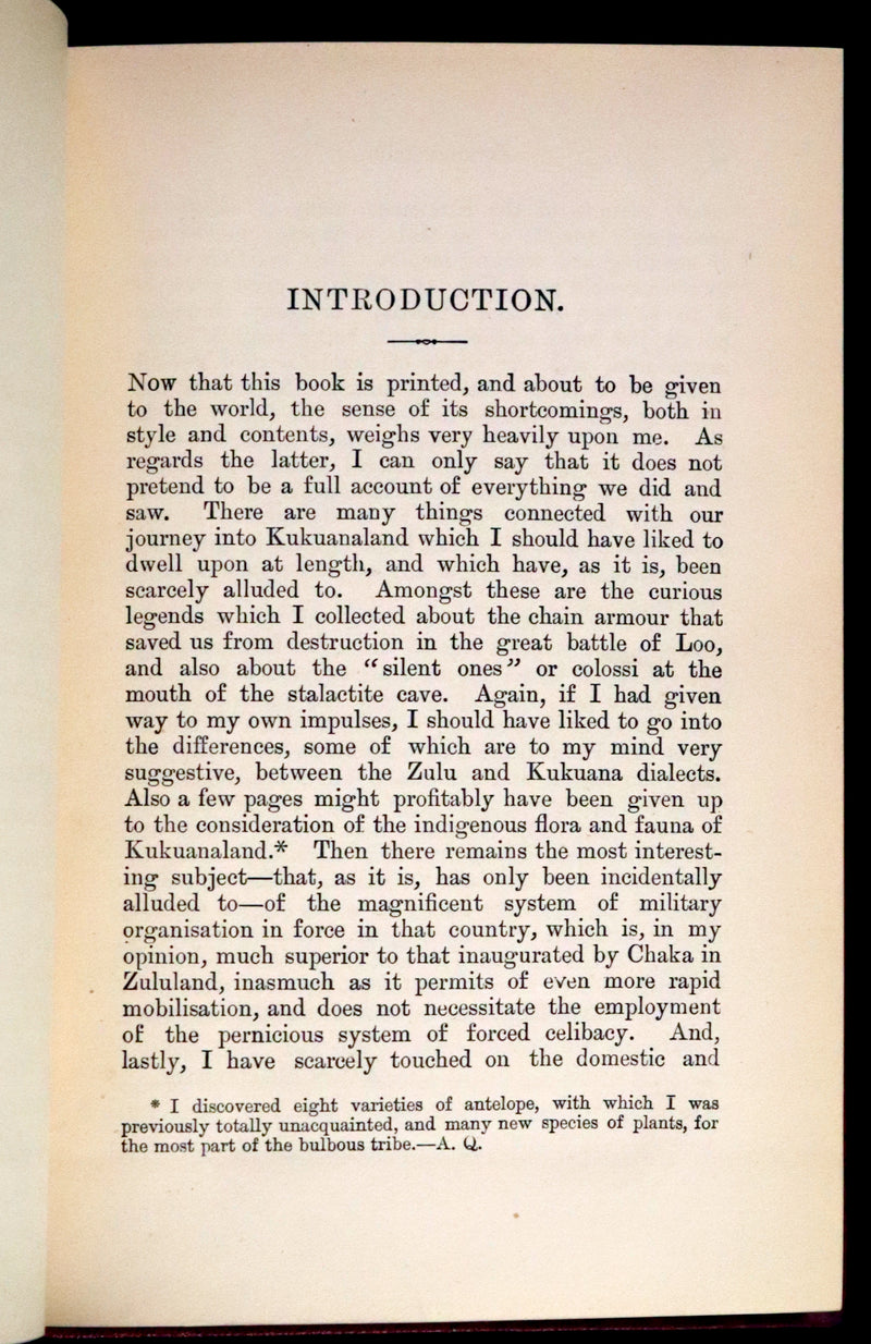 1885 Rare First Edition bound by Bayntun - King Solomon's Mines by Sir Henry Rider Haggard.