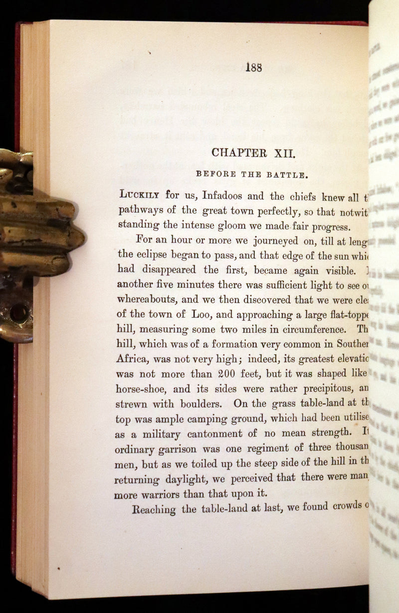 1885 Rare First Edition bound by Bayntun - King Solomon's Mines by Sir Henry Rider Haggard.