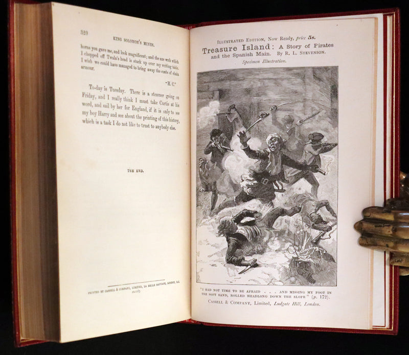 1885 Rare First Edition bound by Bayntun - King Solomon's Mines by Sir Henry Rider Haggard.
