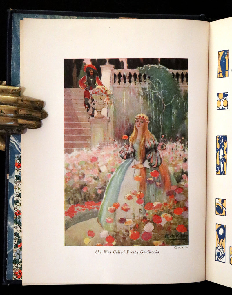 1926 Rare First illustrated Edition by Manning de V. Lee - The BLUE FAIRY BOOK by Andrew Lang.