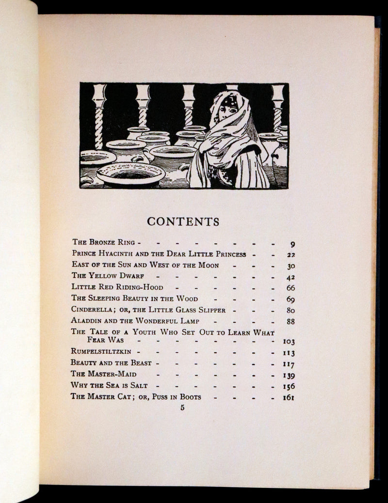 1926 Rare First illustrated Edition by Manning de V. Lee - The BLUE FAIRY BOOK by Andrew Lang.