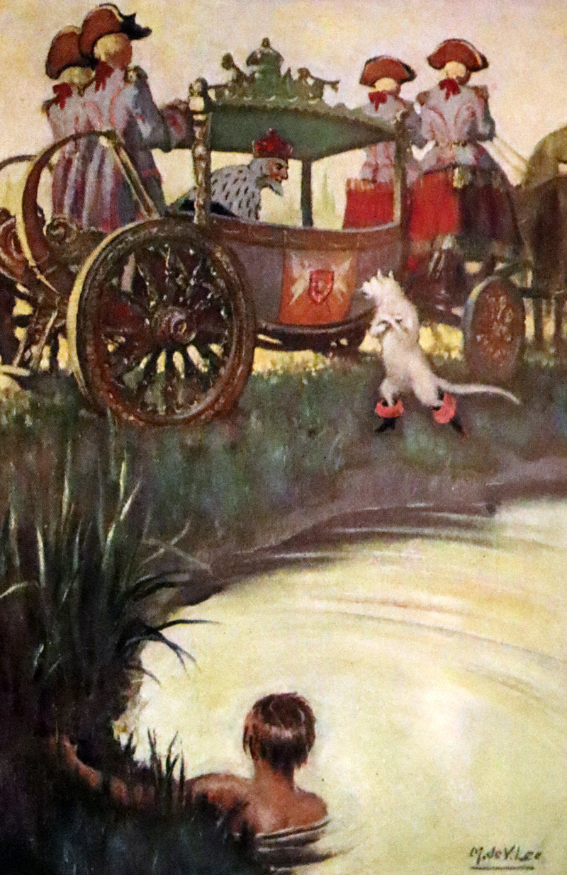 1926 Rare First illustrated Edition by Manning de V. Lee - The BLUE FAIRY BOOK by Andrew Lang.