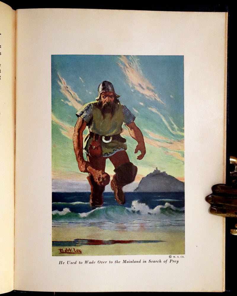 1926 Rare First illustrated Edition by Manning de V. Lee - The BLUE FAIRY BOOK by Andrew Lang.