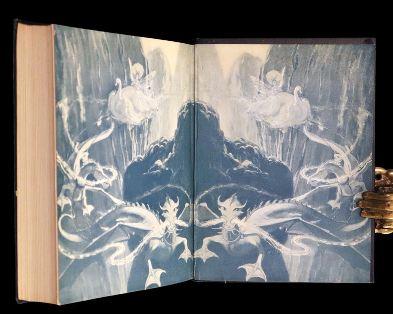1926 Rare First illustrated Edition by Manning de V. Lee - The BLUE FAIRY BOOK by Andrew Lang.