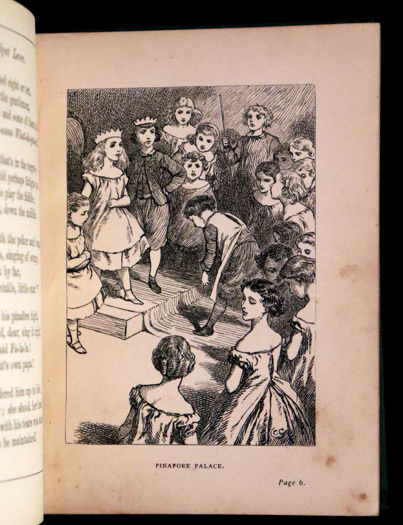 1868 Rare Book - LILLIPUT LEVEE, Poems of childhood, child-fancy, and child-like moods illustrated by Pre -Raphaelite John Everett Millais and others.