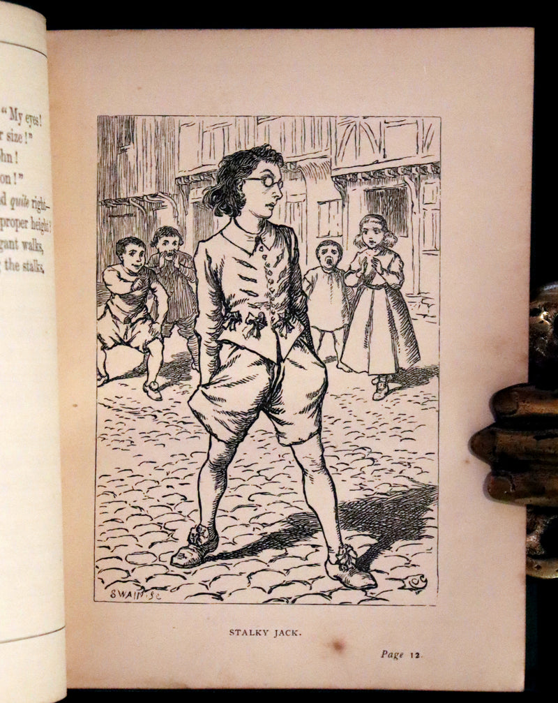 1868 Rare Book - LILLIPUT LEVEE, Poems of childhood, child-fancy, and child-like moods illustrated by Pre -Raphaelite John Everett Millais and others.