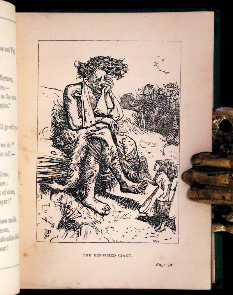 1868 Rare Book - LILLIPUT LEVEE, Poems of childhood, child-fancy, and child-like moods illustrated by Pre -Raphaelite John Everett Millais and others.