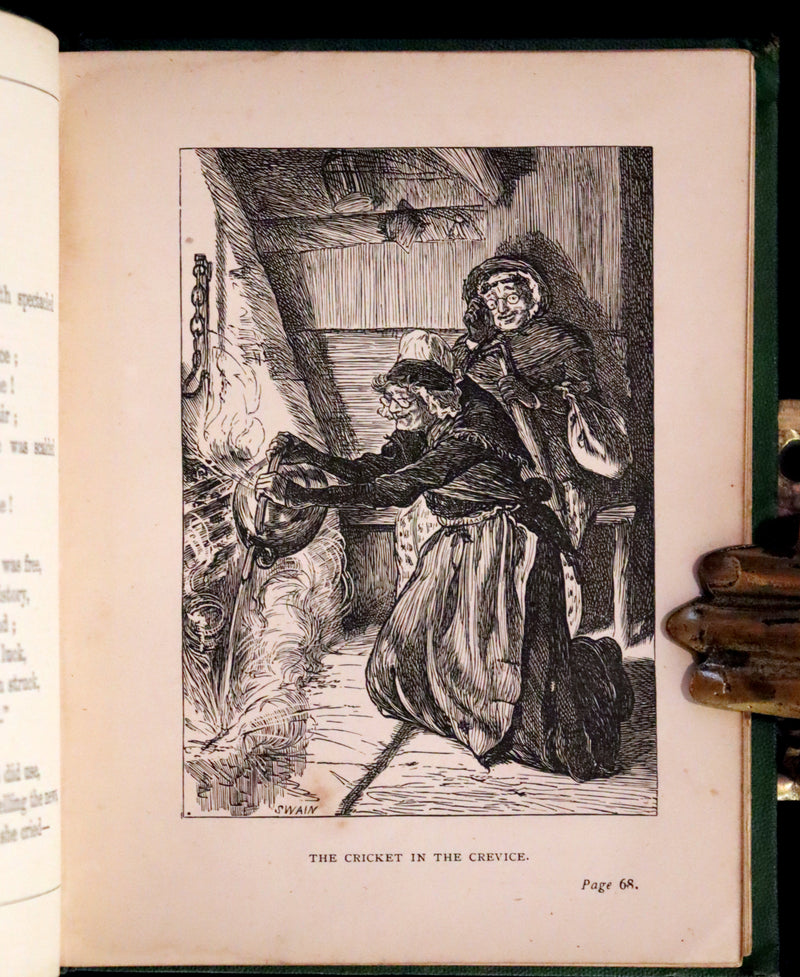 1868 Rare Book - LILLIPUT LEVEE, Poems of childhood, child-fancy, and child-like moods illustrated by Pre -Raphaelite John Everett Millais and others.
