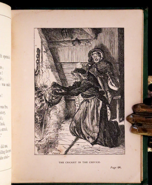 1868 Rare Book - LILLIPUT LEVEE, Poems of childhood, child-fancy, and child-like moods illustrated by Pre -Raphaelite John Everett Millais and others.