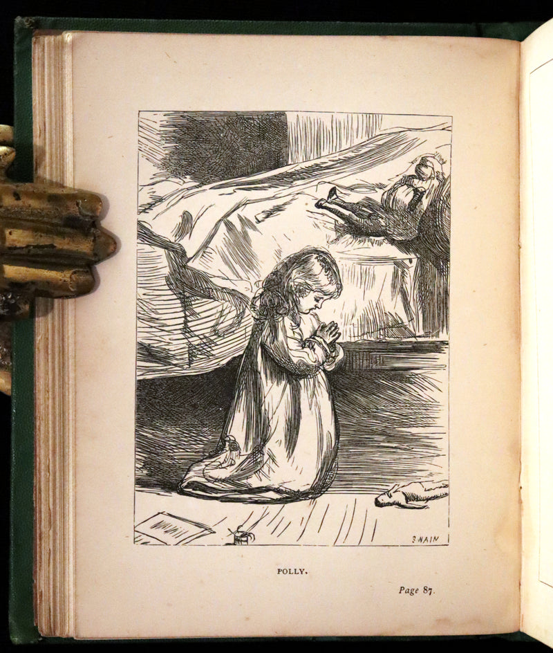 1868 Rare Book - LILLIPUT LEVEE, Poems of childhood, child-fancy, and child-like moods illustrated by Pre -Raphaelite John Everett Millais and others.