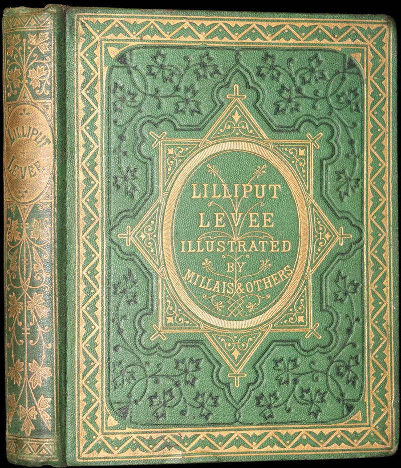 1868 Rare Book - LILLIPUT LEVEE, Poems of childhood, child-fancy, and child-like moods illustrated by Pre -Raphaelite John Everett Millais and others.