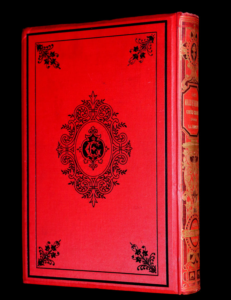 1900 Rare illustrated French Book ~ One Thousand and One Nights - Les Mille et une Nuits - Arabic Tales.