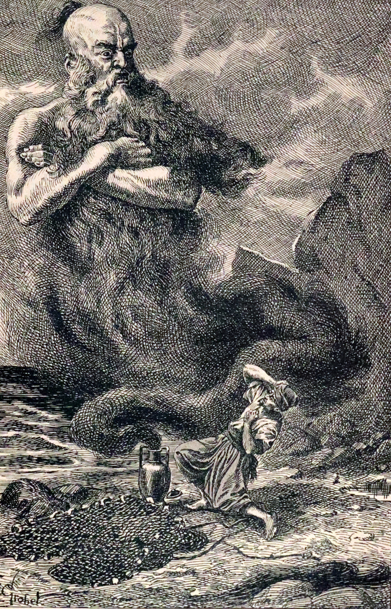 1900 Rare illustrated French Book ~ One Thousand and One Nights - Les Mille et une Nuits - Arabic Tales.