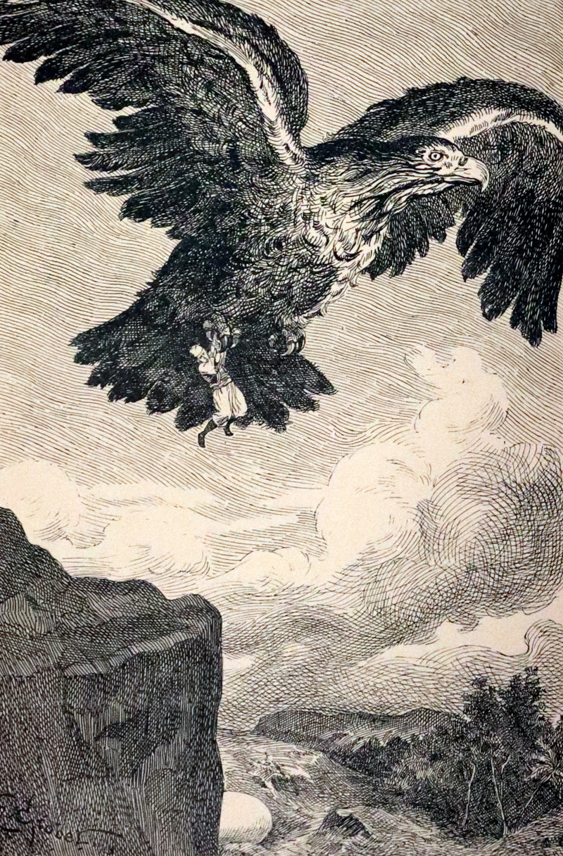 1900 Rare illustrated French Book ~ One Thousand and One Nights - Les Mille et une Nuits - Arabic Tales.