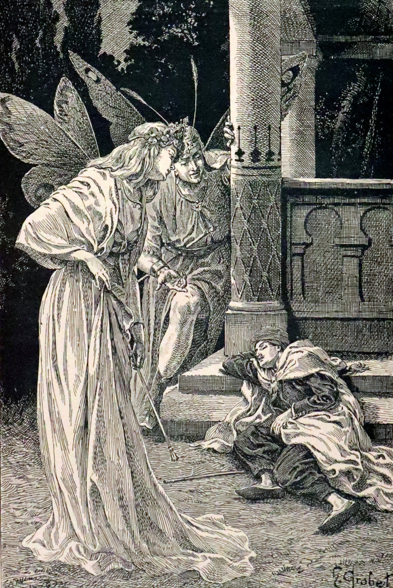 1900 Rare illustrated French Book ~ One Thousand and One Nights - Les Mille et une Nuits - Arabic Tales.