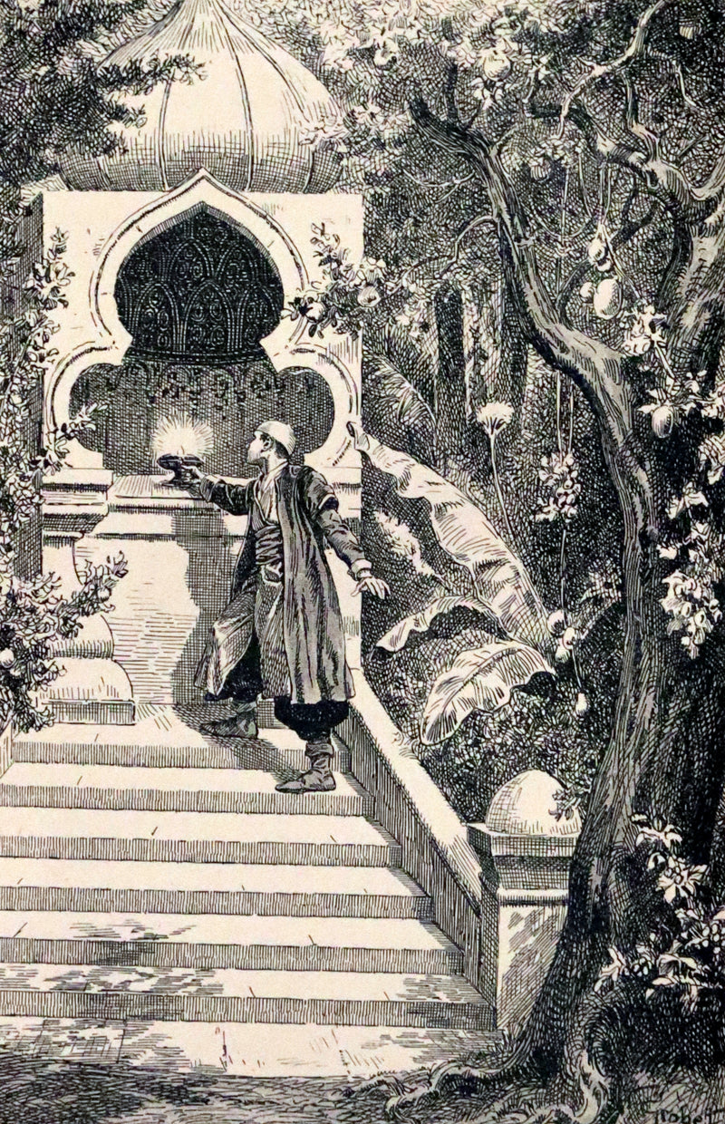 1900 Rare illustrated French Book ~ One Thousand and One Nights - Les Mille et une Nuits - Arabic Tales.