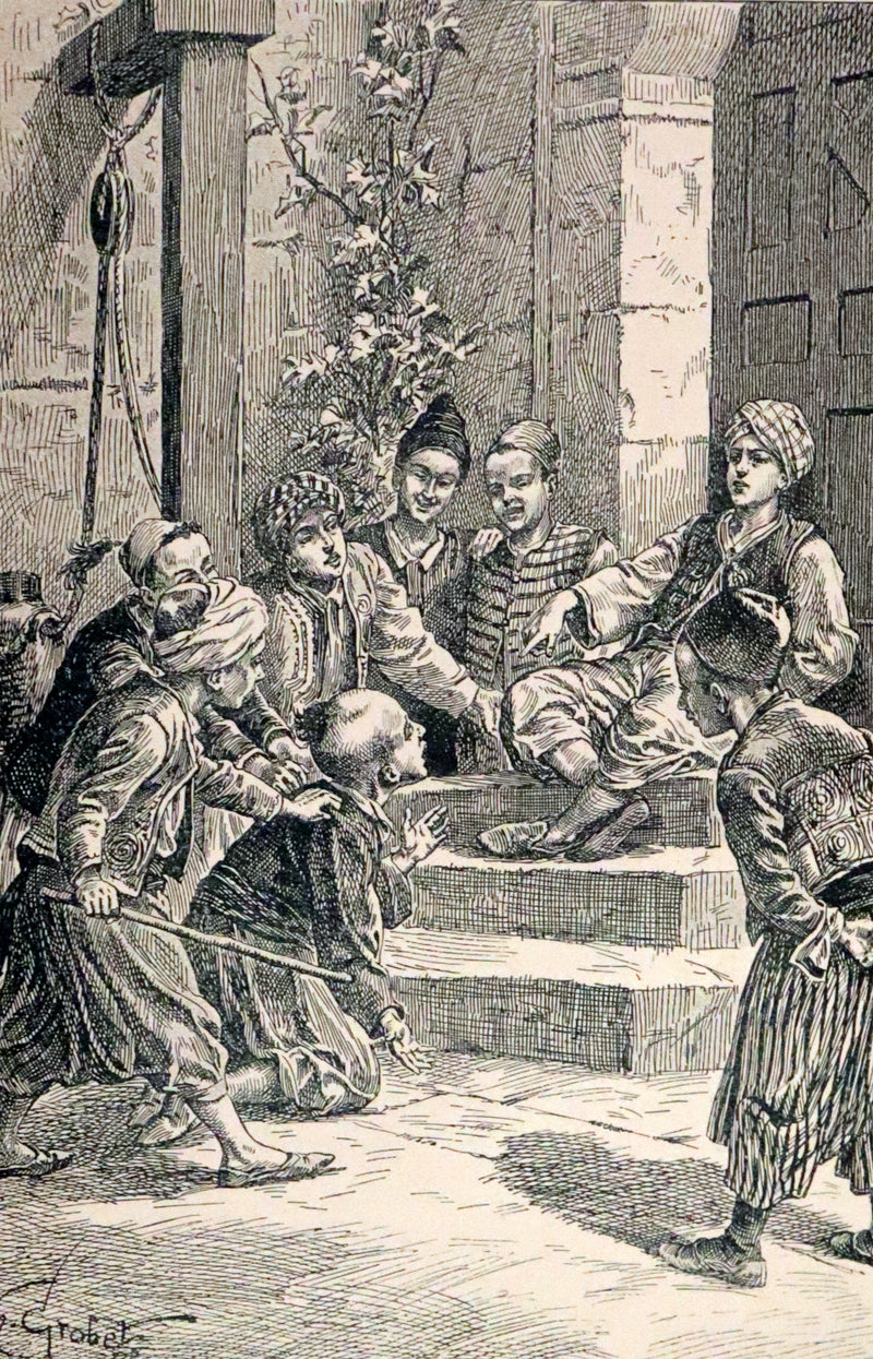 1900 Rare illustrated French Book ~ One Thousand and One Nights - Les Mille et une Nuits - Arabic Tales.