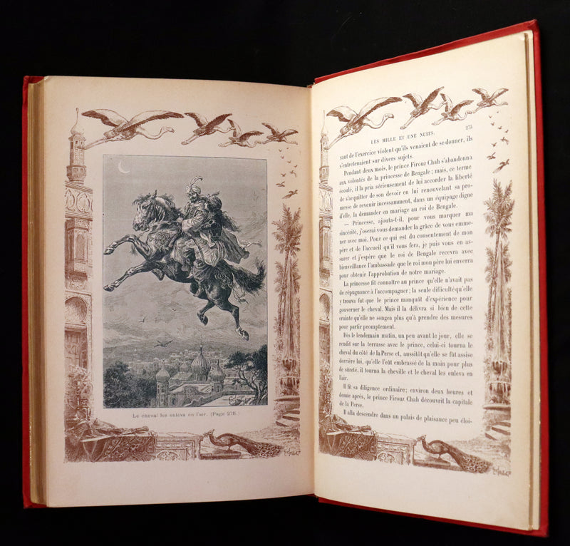 1900 Rare illustrated French Book ~ One Thousand and One Nights - Les Mille et une Nuits - Arabic Tales.
