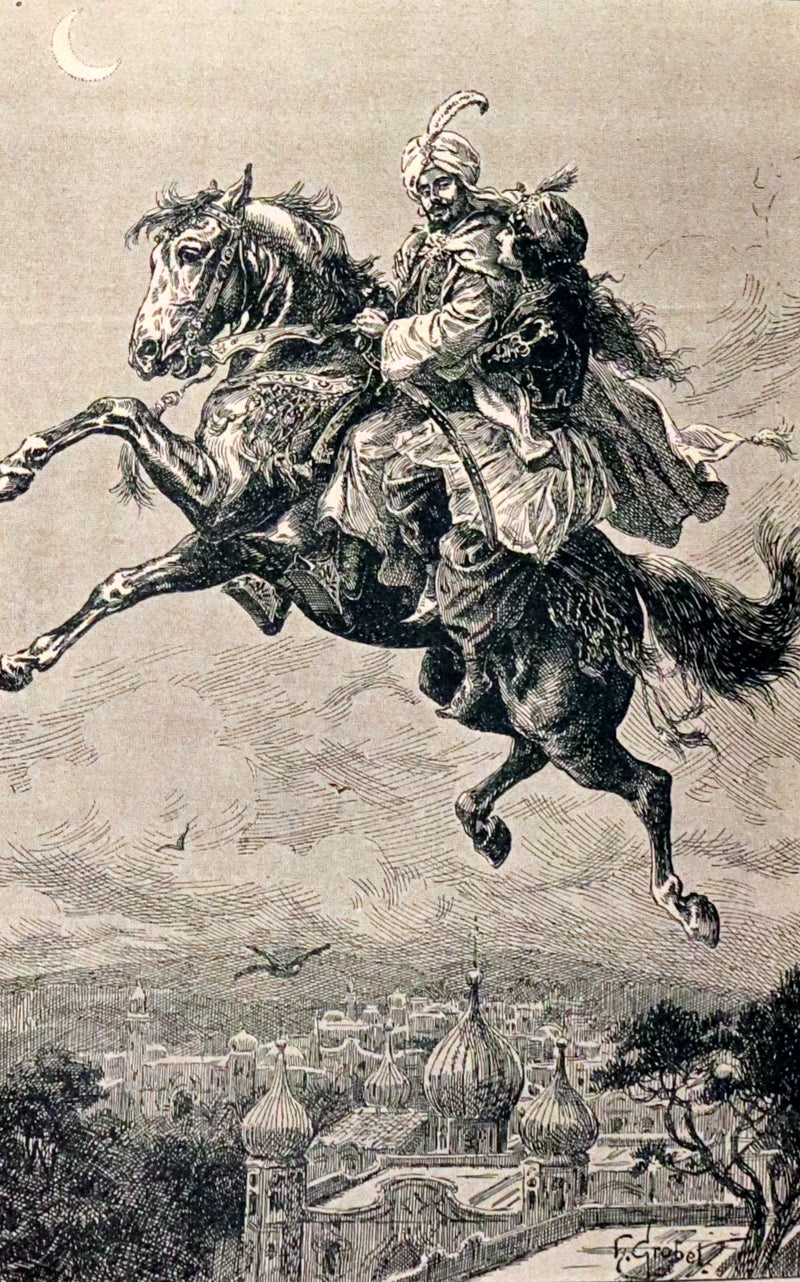 1900 Rare illustrated French Book ~ One Thousand and One Nights - Les Mille et une Nuits - Arabic Tales.