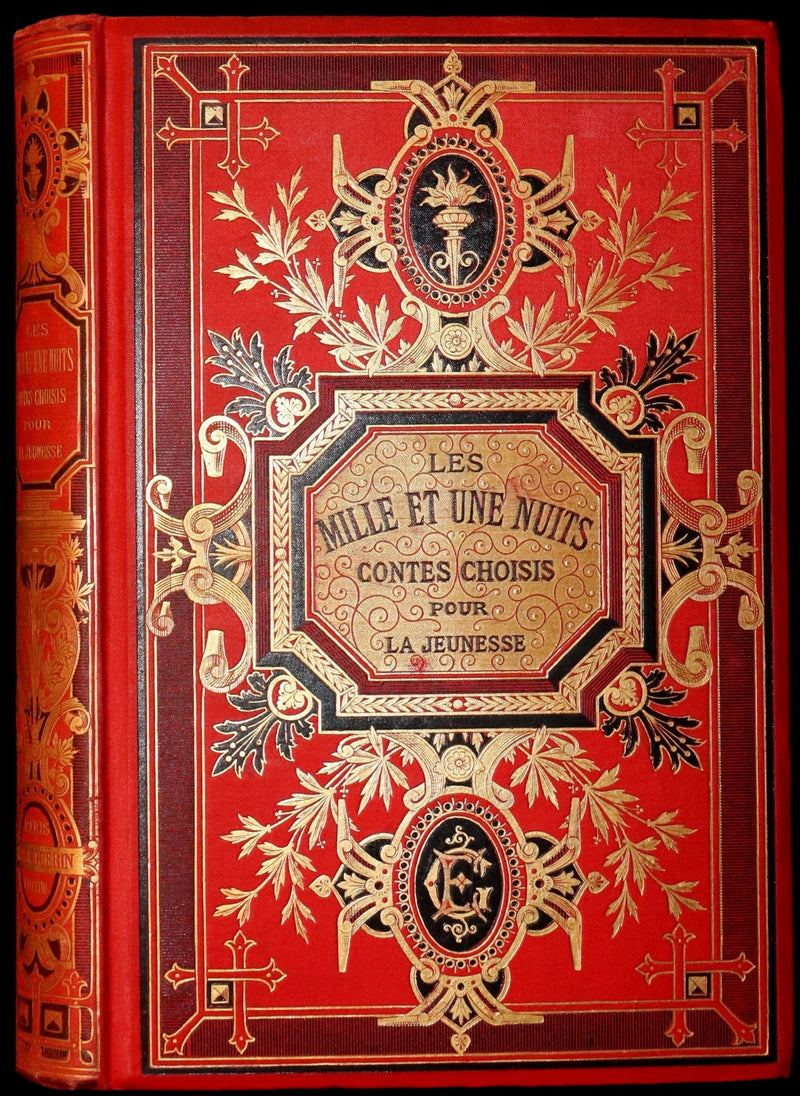 1900 Rare illustrated French Book ~ One Thousand and One Nights - Les Mille et une Nuits - Arabic Tales.
