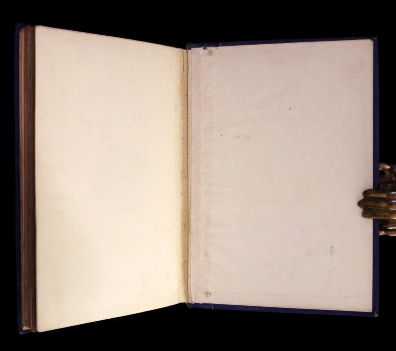 1860 Rare Book - The Poems of Oliver Goldsmith, coloured illustrated by Birket Foster and H. N. Humphrey.