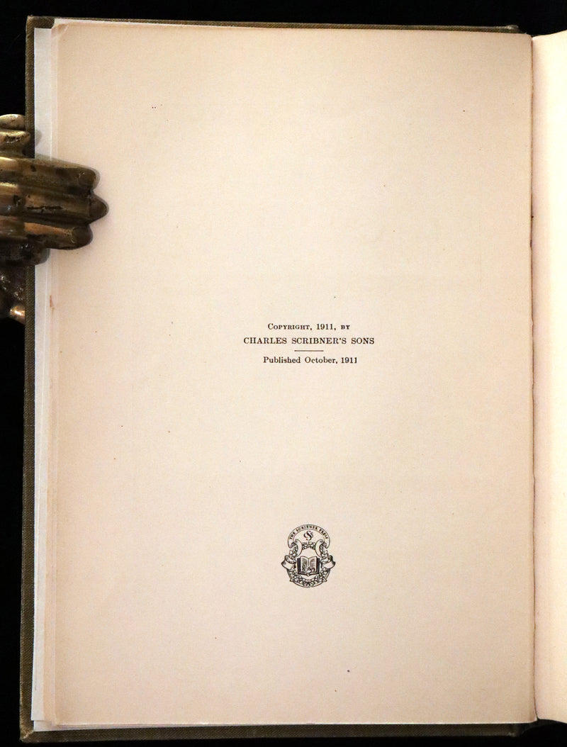 1911 Rare PETER PAN First Edition - PETER and WENDY by J.M. Barrie illustrated by F.D. Bedford.