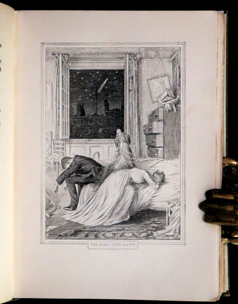 1911 Rare PETER PAN First Edition - PETER and WENDY by J.M. Barrie illustrated by F.D. Bedford.