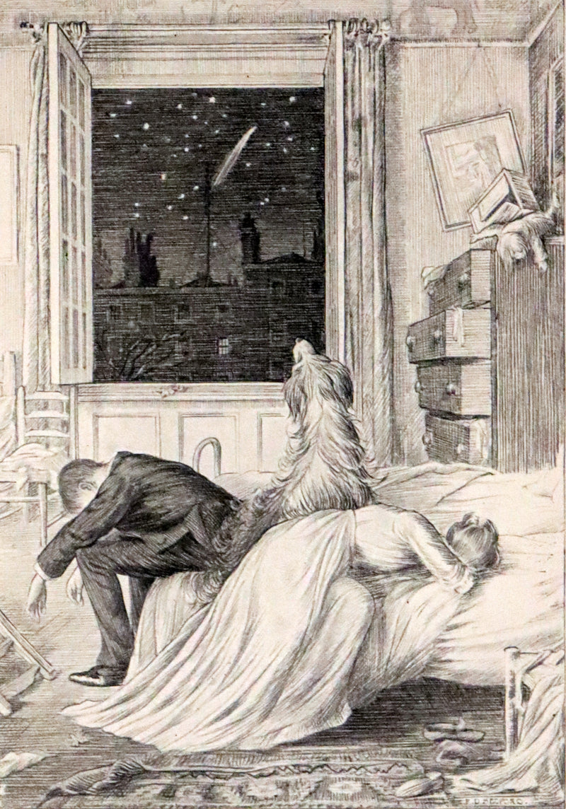 1911 Rare PETER PAN First Edition - PETER and WENDY by J.M. Barrie illustrated by F.D. Bedford.