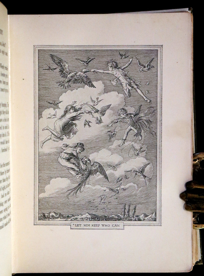 1911 Rare PETER PAN First Edition - PETER and WENDY by J.M. Barrie illustrated by F.D. Bedford.