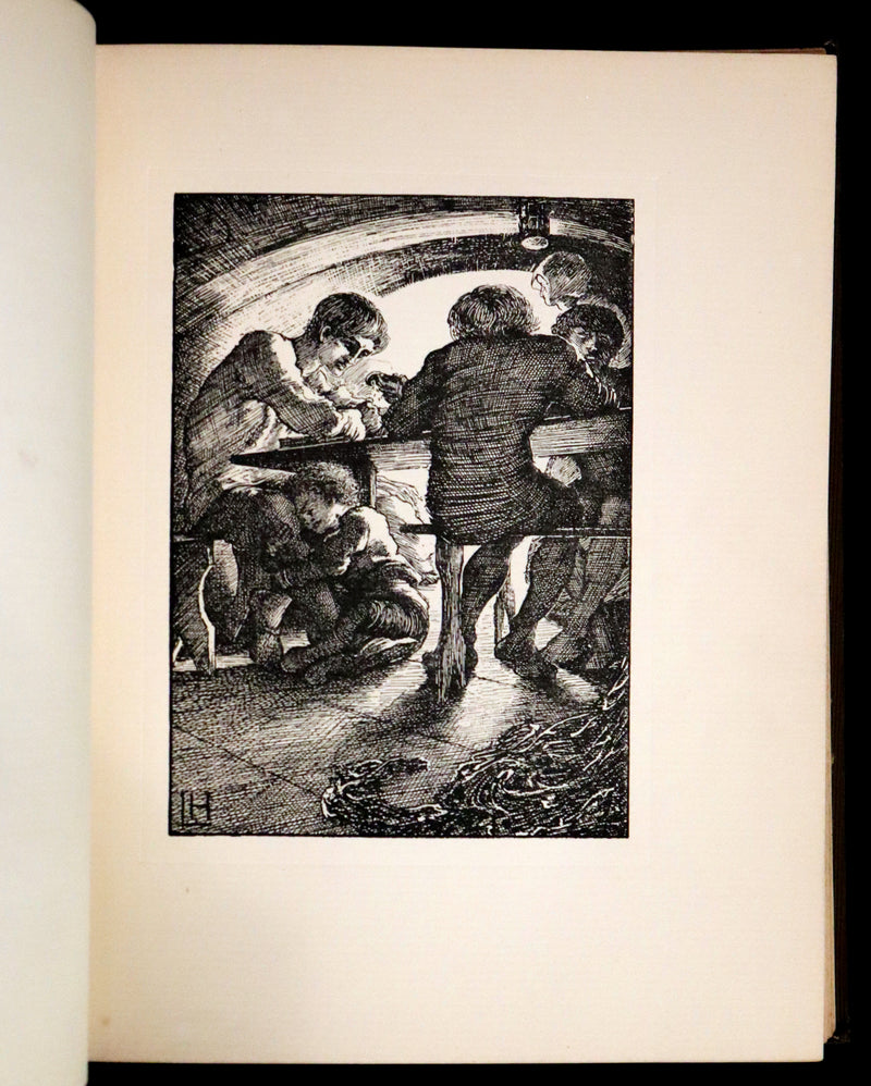 1896 Rare First Edition Book on Werewolves - THE WERE-WOLF by Clemence Housman. Illustrated.