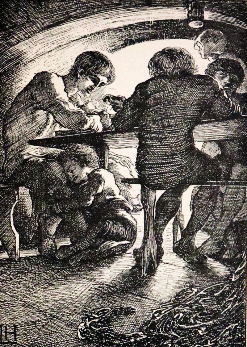 1896 Rare First Edition Book on Werewolves - THE WERE-WOLF by Clemence Housman. Illustrated.