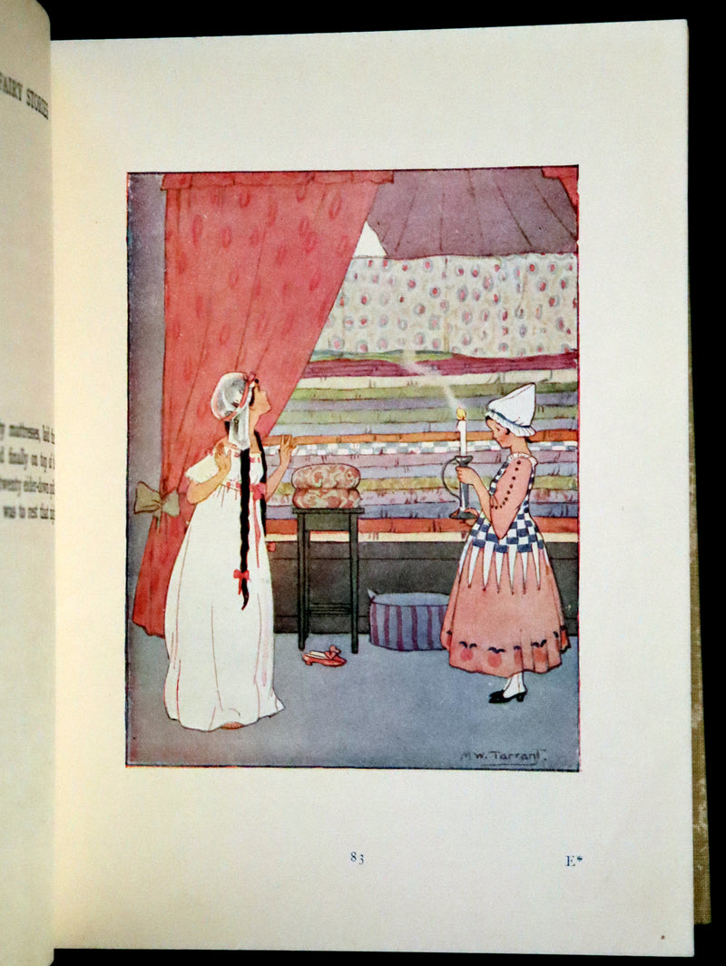 1925 Rare Book - Hans Andersen's FAIRY Stories with 48 Coloured Plates By Margaret W. Tarrant.