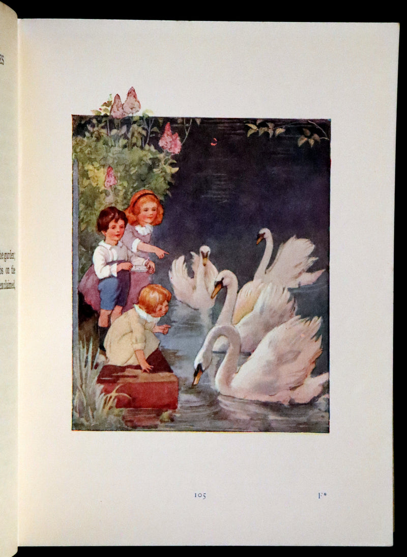 1925 Rare Book - Hans Andersen's FAIRY Stories with 48 Coloured Plates By Margaret W. Tarrant.