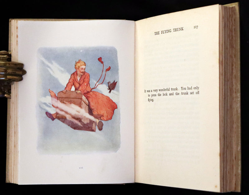 1925 Rare Book - Hans Andersen's FAIRY Stories with 48 Coloured Plates By Margaret W. Tarrant.