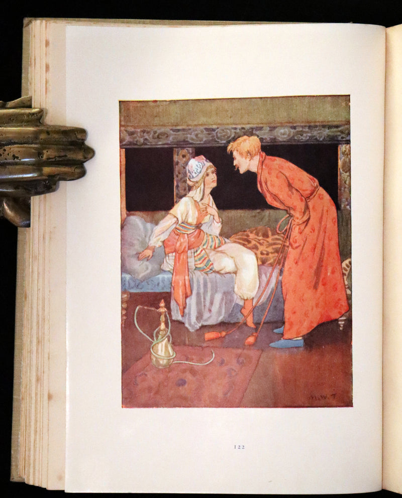 1925 Rare Book - Hans Andersen's FAIRY Stories with 48 Coloured Plates By Margaret W. Tarrant.