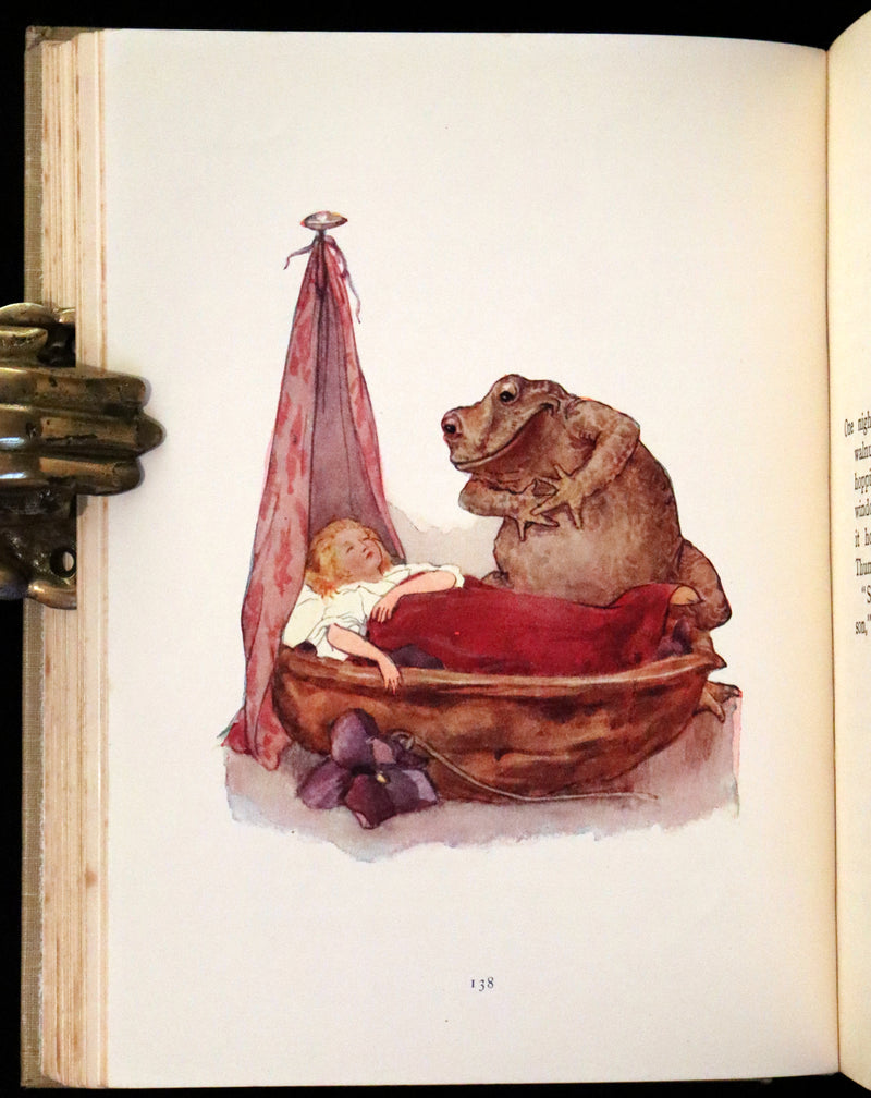 1925 Rare Book - Hans Andersen's FAIRY Stories with 48 Coloured Plates By Margaret W. Tarrant.