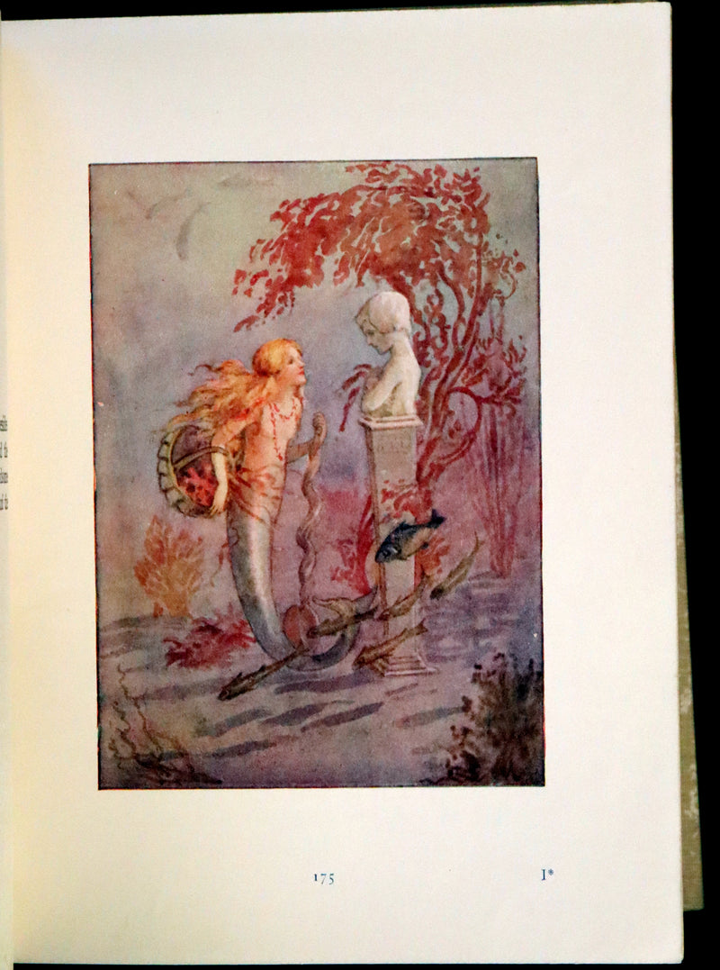 1925 Rare Book - Hans Andersen's FAIRY Stories with 48 Coloured Plates By Margaret W. Tarrant.