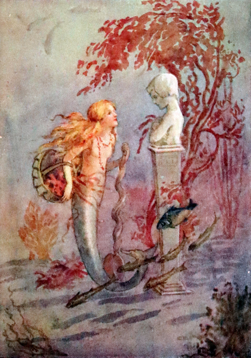 1925 Rare Book - Hans Andersen's FAIRY Stories with 48 Coloured Plates By Margaret W. Tarrant.