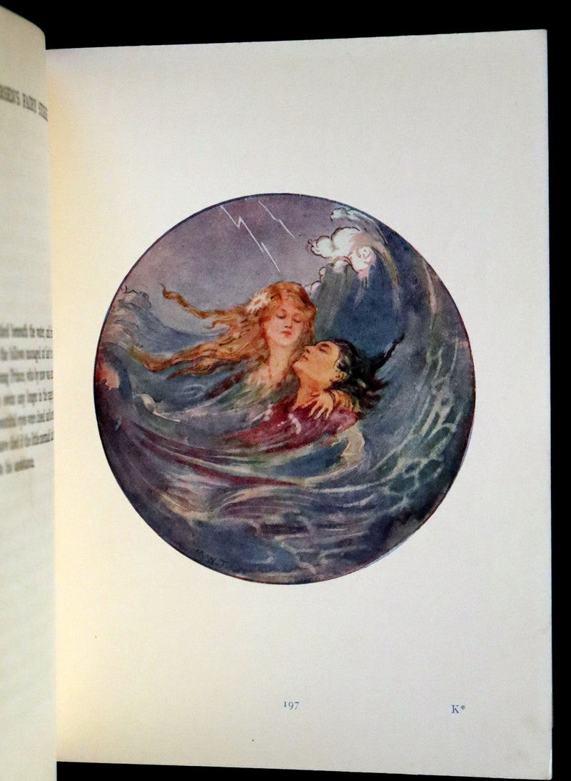 1925 Rare Book - Hans Andersen's FAIRY Stories with 48 Coloured Plates By Margaret W. Tarrant.