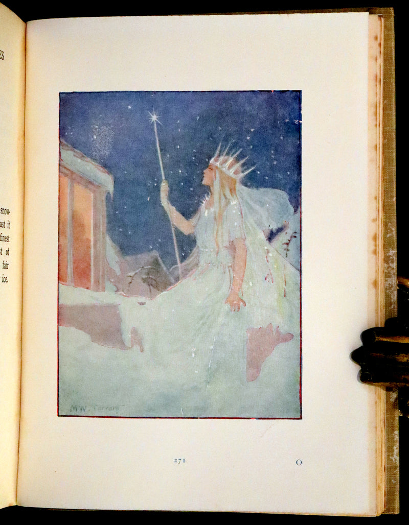 1925 Rare Book - Hans Andersen's FAIRY Stories with 48 Coloured Plates By Margaret W. Tarrant.