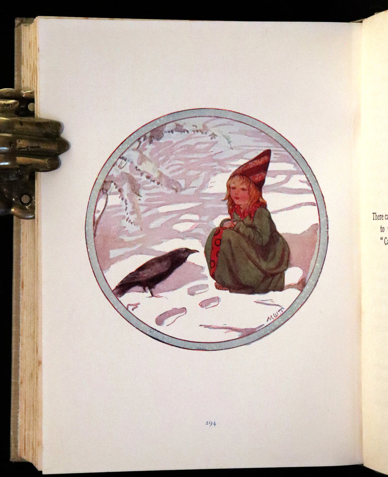 1925 Rare Book - Hans Andersen's FAIRY Stories with 48 Coloured Plates By Margaret W. Tarrant.