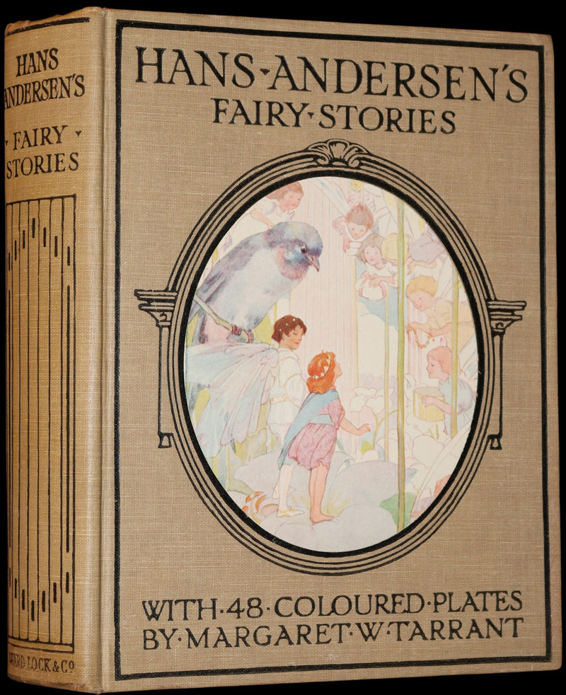 1925 Rare Book - Hans Andersen's FAIRY Stories with 48 Coloured Plates By Margaret W. Tarrant.