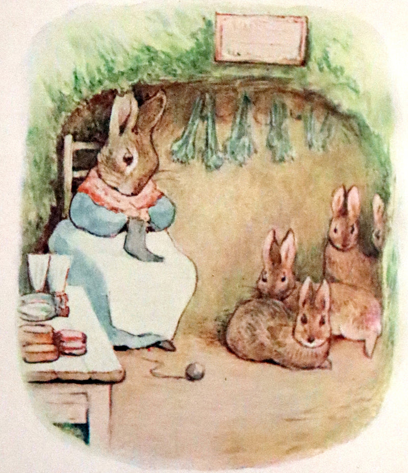 1910 Rare Early Edition - Beatrix Potter - The Tale of Benjamin Bunny.